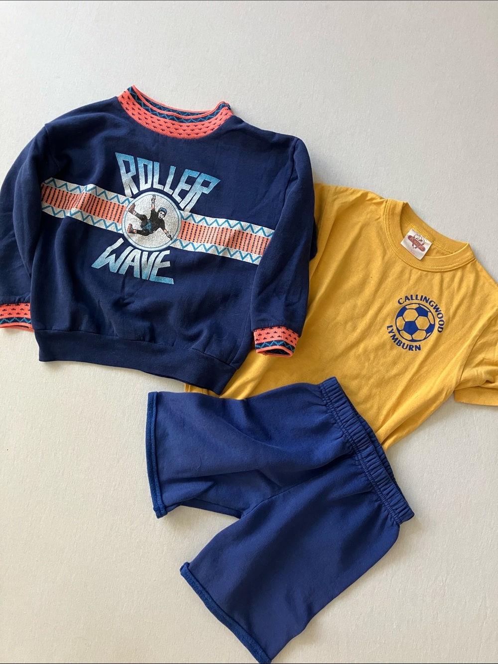 Vintage Kids Athletic Set